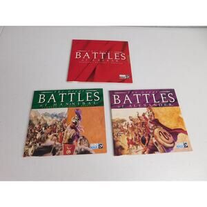 The Great Battles Series Set PC Game Alexander Hannibal Caesar Interactive Magi